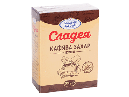 Кафява захар на бучки 0,5 кг