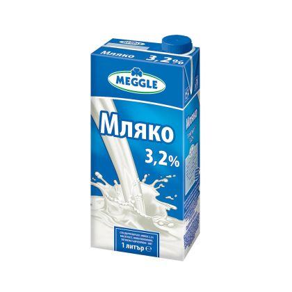 Прясно мляко Megle 3.2%, 1L