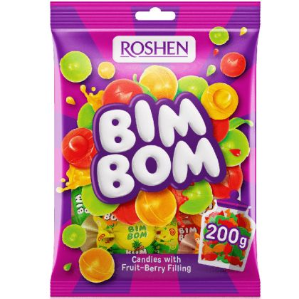 Бонбони дребни Roshen Bim Bom, 1кг