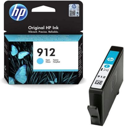 Консуматив, HP 912 Cyan Original Ink Cartridge