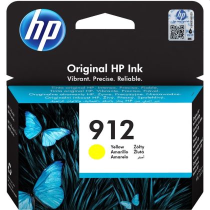 Консуматив, HP 912 Yellow Original Ink Cartridge