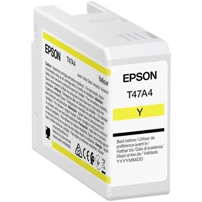 Консуматив, Epson Singlepack Yellow T47A4 UltraChrome Pro 10 ink 50ml