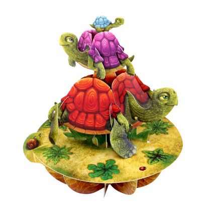 Картичка Balancing Tortoises, Pirouettes