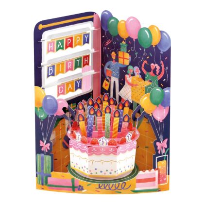 Картичка Birthday Celebration, Swing Cards