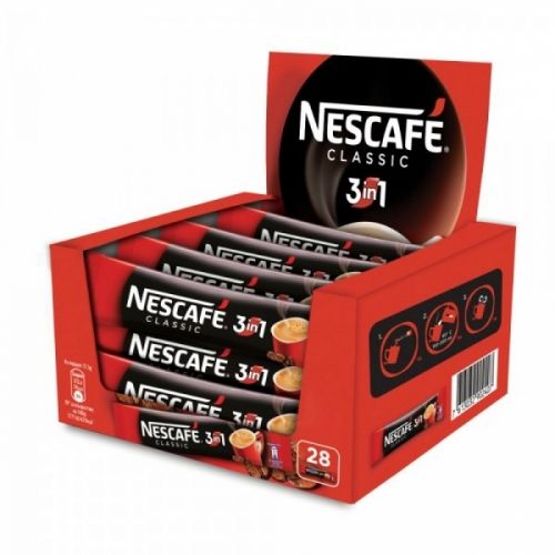 Кафе разтворимо Nescafe на пакетчета  3 в 1