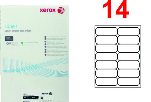 Етикети Xerox А4, 100 листа