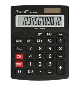 Настолен калкулатор Rebell  RE-8118-12 BX 