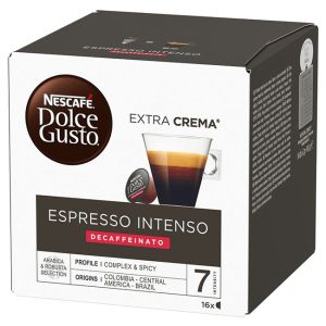 Кафе капсули Nescafe Dolce Gusto Espresso Intenso Decaffeinato