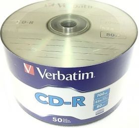 CD-R Verbatim 52x700 MB 