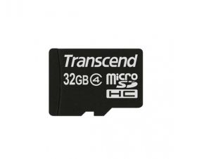 Памет Transcend 32GB microSDHC (No Box & Adapter - Class 4)