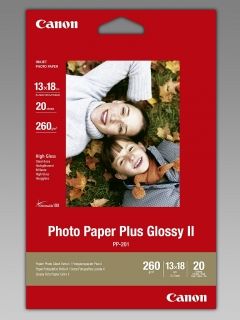 Фотохартия, Canon Plus Glossy II PP-201, 13x18 cm