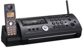 Факс с безжична слушалка Panasonic KX-FC268