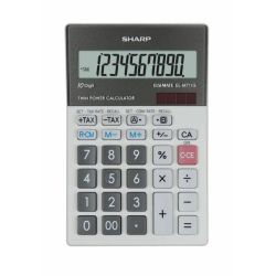 Калкулатор настолен Sharp 10 DIG – EL-M711G-GY EURO