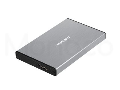 Кутия за твърд диск, Natec External HDD/SSD Enclosure Rhino Go SATA 2.5" USB 3.0 Black