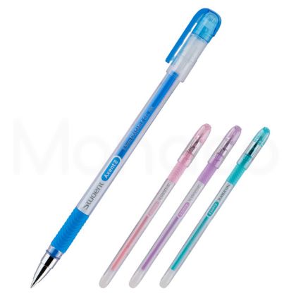 Химикалка с гума Axent Student 0.5 mm Син
