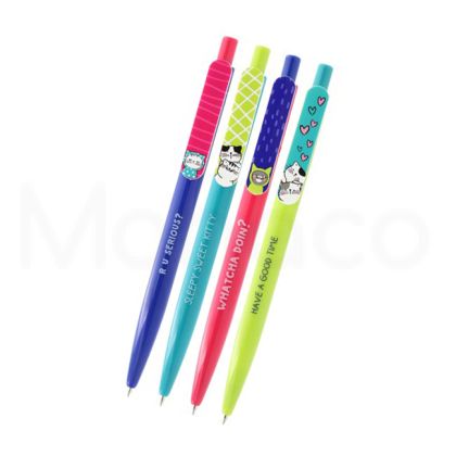 Автоматична химикалка M&G So Many Cats 0.7 mm Син