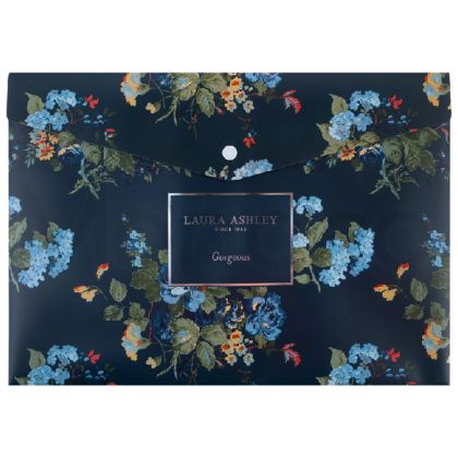 Папка джоб с копче Axent А4+ Laura Ashley