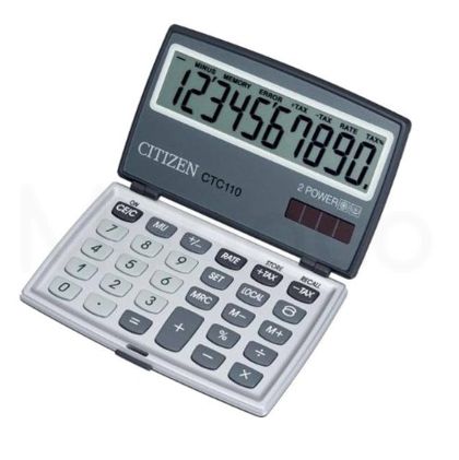 Пътнически калкулатор Citizen CTC 110