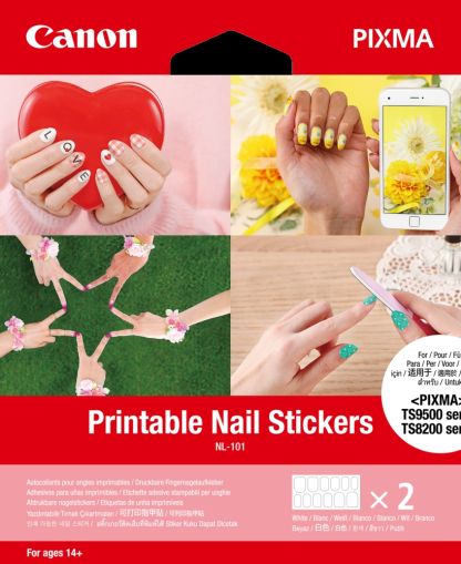 Хартия, Canon Printable Nailstickers NL-101 (2 sheets)