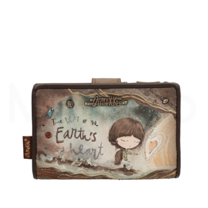 Портфейл Anekke Core, 14x10x3 cm