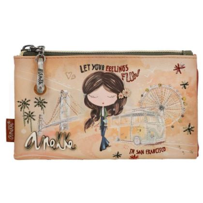 Портфейл Anekke Piece&Love Camel, 18х10х2см