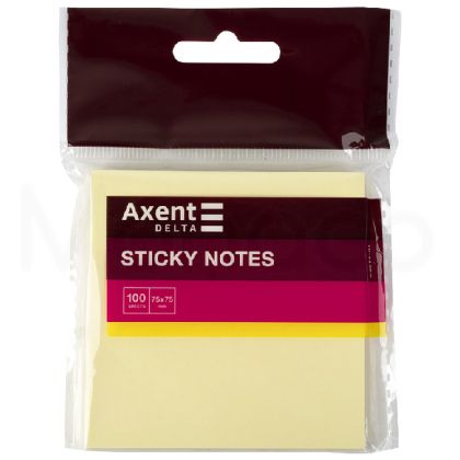 Самозалепващи листчета Delta Жълт, пастел 