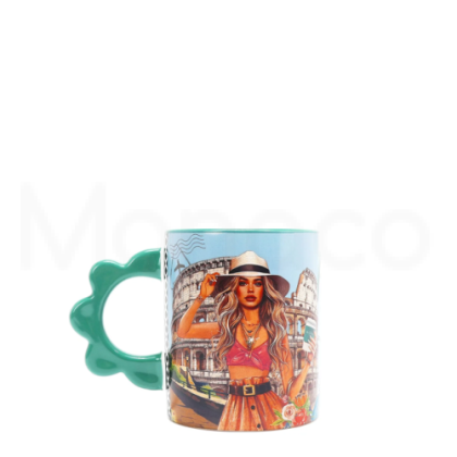 Керамична чаша Nicole Lee, 500ml