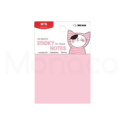 Самозал лист M&G So many cats 76x76mm 50л