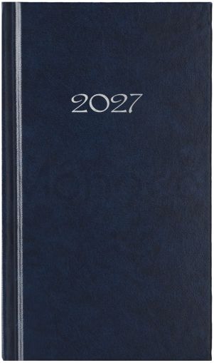 Бележник с дата Слим, джобен седмичник