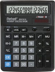 Настолен калкулатор Rebell BDC616