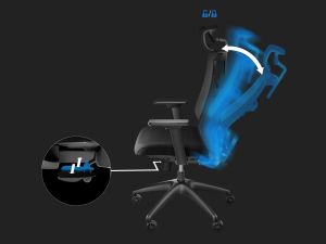 Стол, Genesis Ergonomic Chair Astat 200 Black