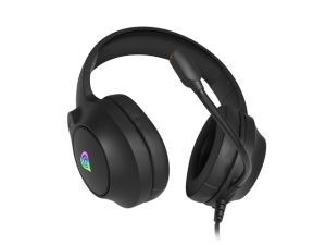 Слушалки, Genesis Headset Neon 213 With Microphone RGB Illumination Black
