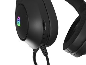 Слушалки, Genesis Headset Neon 213 With Microphone RGB Illumination Black