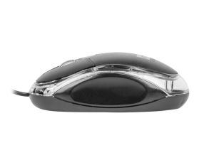 Мишка, Natec Mouse Vireo 2 1000 DPI, Optical, Black