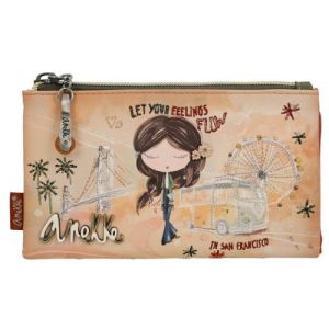 Портфейл Anekke Piece&Love Camel, 18х10х2см