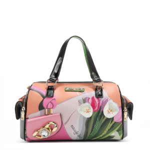 Чанта Nicole Lee, 31x22.5x13.5 cm, Violet Blossom