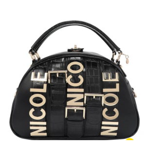 Чанта Nicole Lee, 32.5x23x16 cm, черна