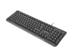 Клавиатура, Natec Keyboard Trout US Layout Slim, Black