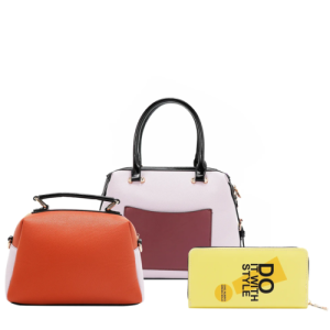 Комплект 2 чанти и портфейл Nicole Lee,Nail Polish