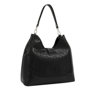 Чанта Nicole Lee, 22.9x12.7x20.3 cm, черна