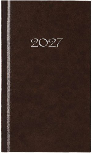 Бележник с дата Слим, джобен седмичник